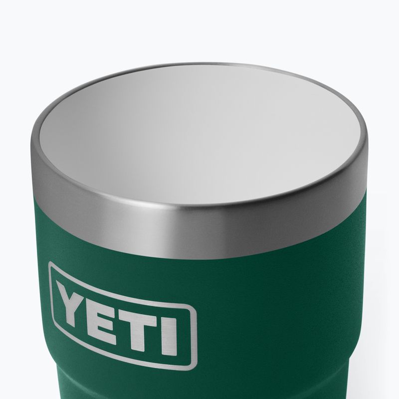 Thermos bottle YETI Rambler Stackable 237 ml black forest green 6