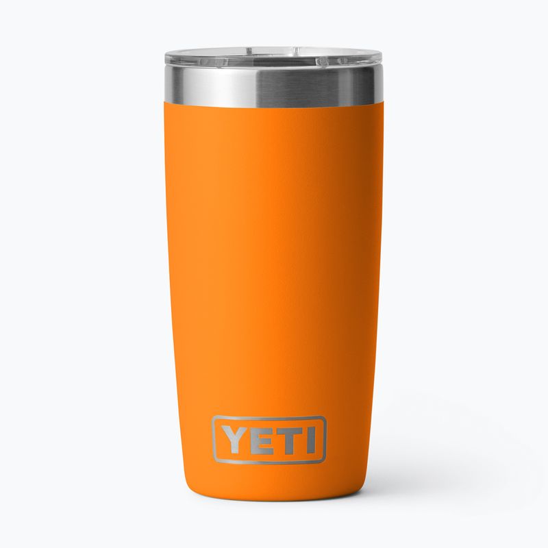Thermos bottle YETI Rambler Tumbler 296 ml king crab orange