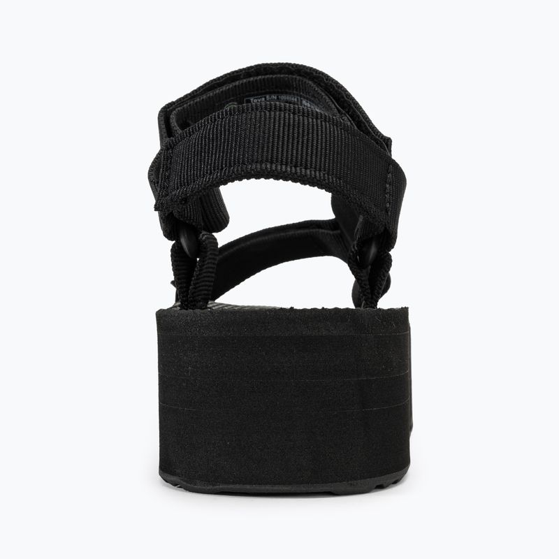 Teva Flatform Universal black women's sandals 6