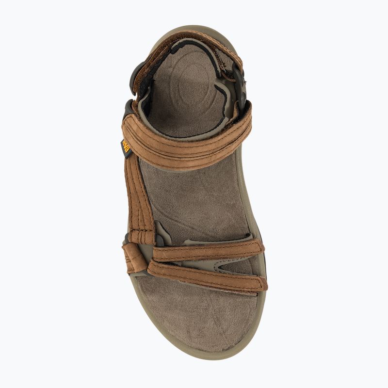 Teva Terra Fi Lite Leather brown women's sandals 6