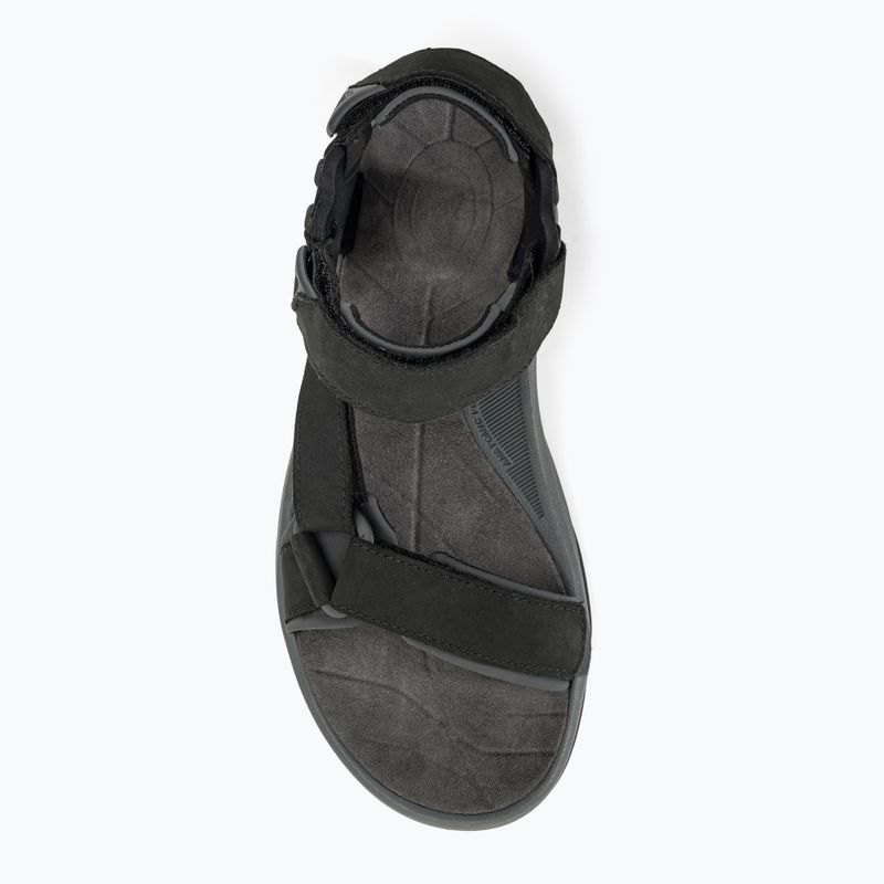 Teva Terra Fi Lite Leather black men's sandals 6