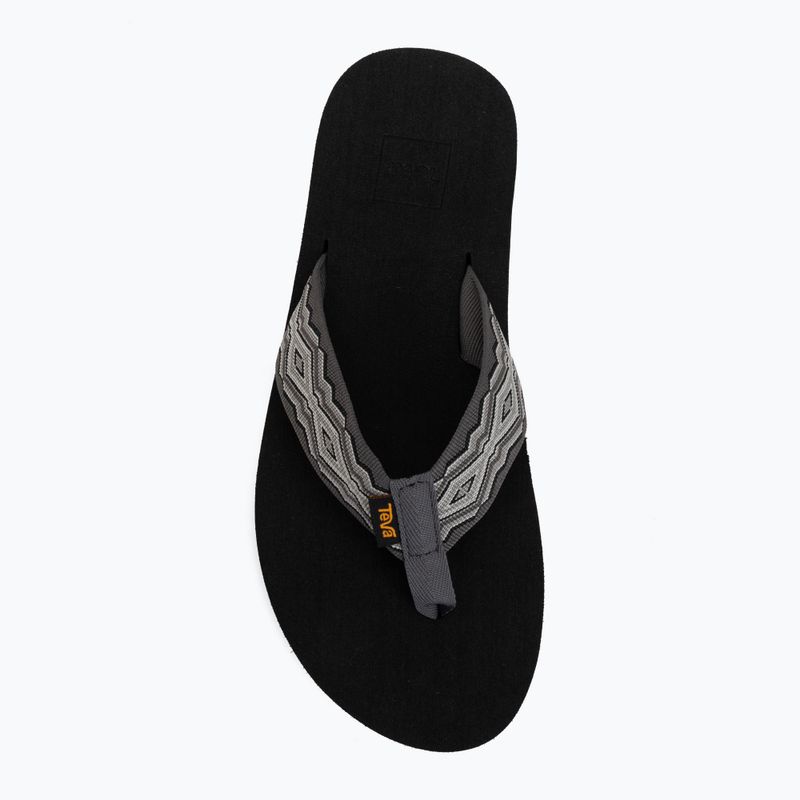Men's flip-flops Teva Mush II quincy dark grey 5