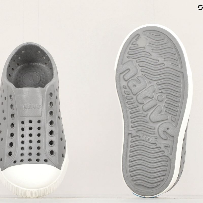 Native Jefferson grey children's water shoes NA-13100100-1501 9