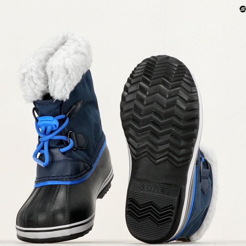 Children's snow boots Sorel Yoot Pac Nylon Wp collegiate navy/super blue 8
