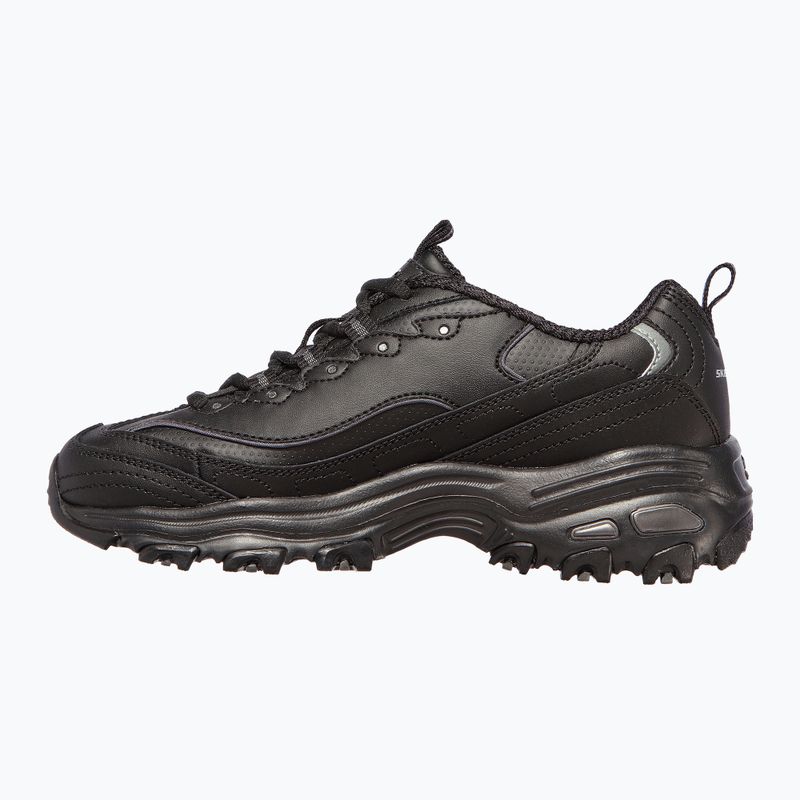 SKECHERS D'Lites Fresh Start women's shoes black/charcoal 10