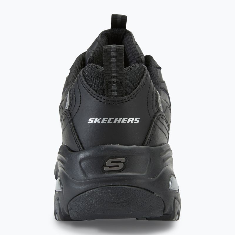 SKECHERS D'Lites Fresh Start women's shoes black/charcoal 6
