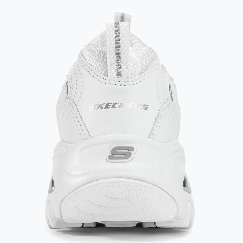 SKECHERS D'Lites Fresh Start women's shoes white/white 6