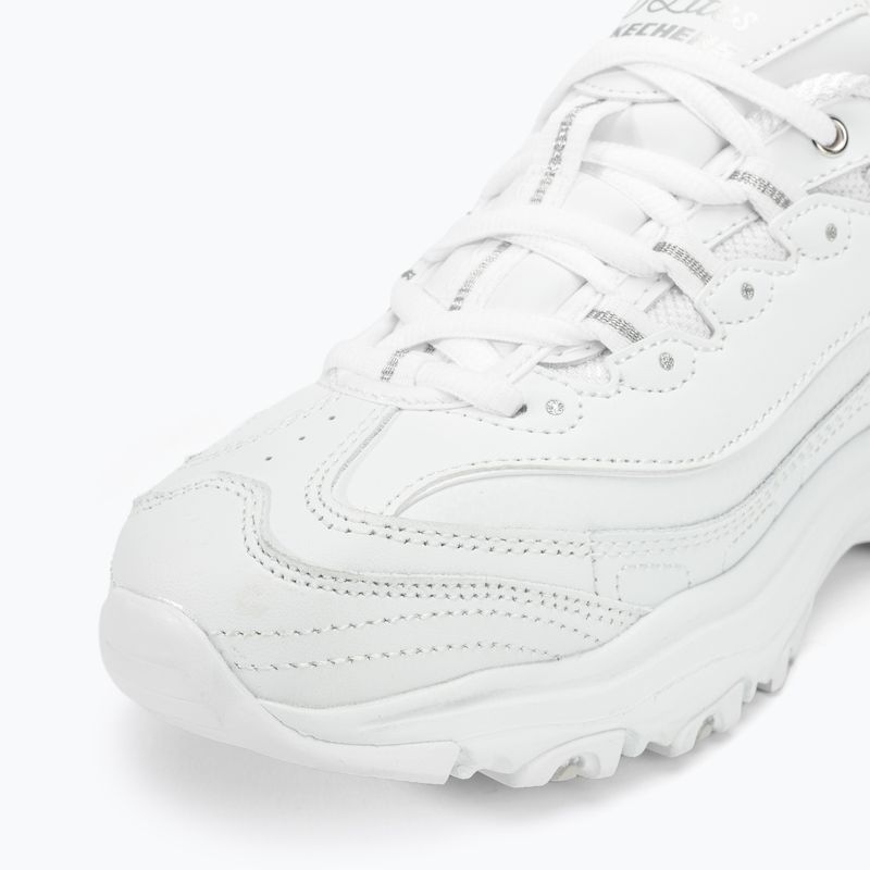 SKECHERS D'Lites Fresh Start women's shoes white/white 7