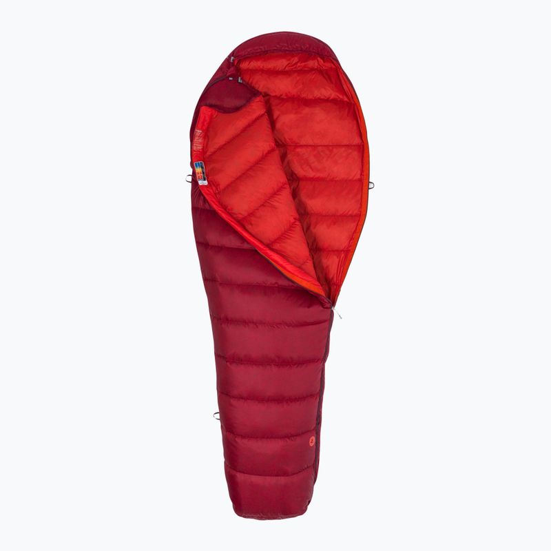 Marmot Micron 40 sierra red /tomato sleeping bag 2