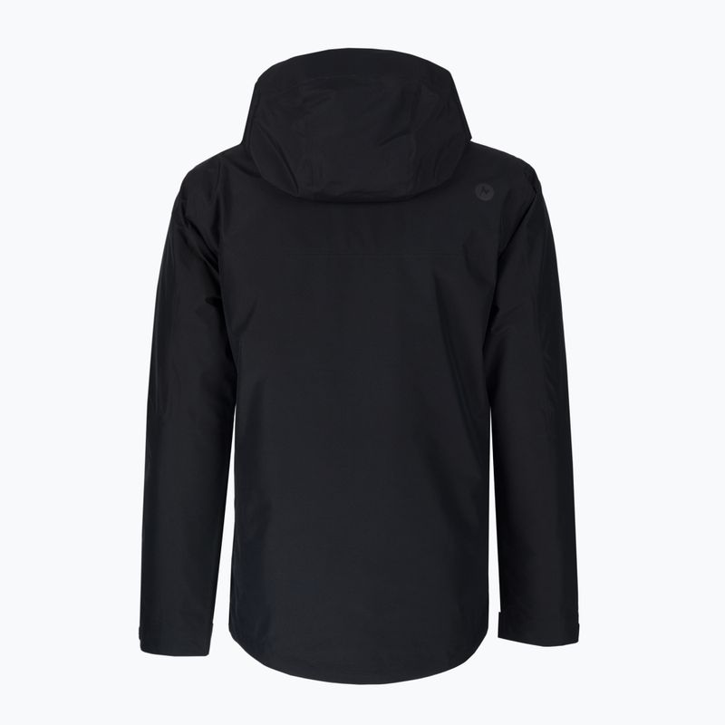 Men's Marmot Minimalist Gore Tex Comp rain jacket black 31530 2