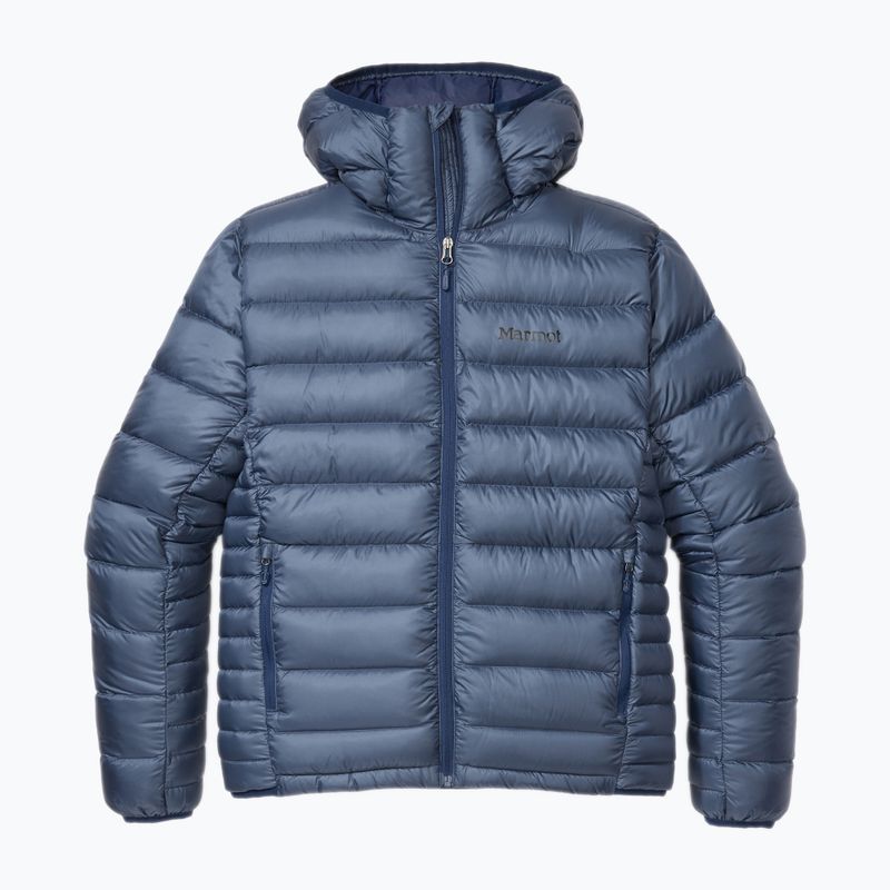 Marmot men's down jacket Hype Down Hoody navy blue 10870-2975