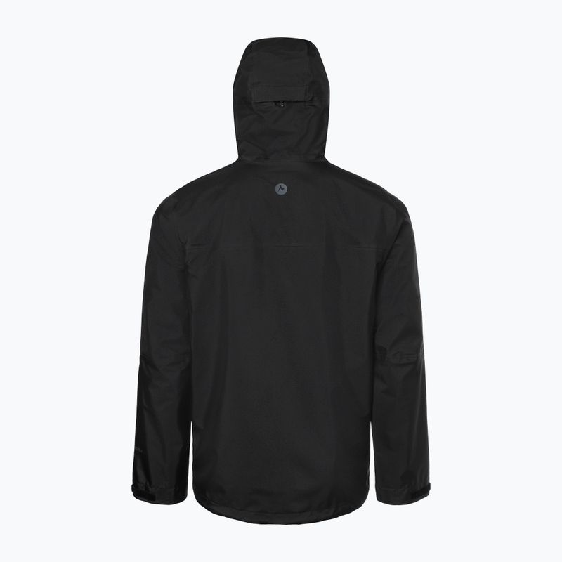 Marmot Kessler men's rain jacket black 11840001S 2