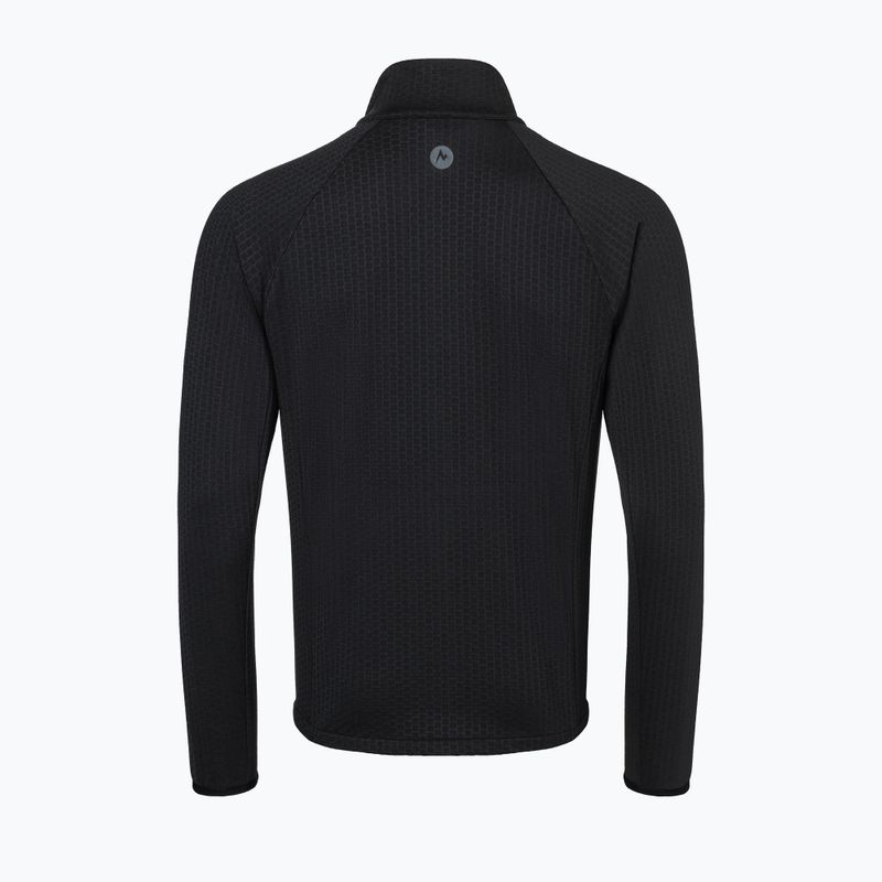 Men's Marmot Leconte Fleece sweatshirt black 12770001 6