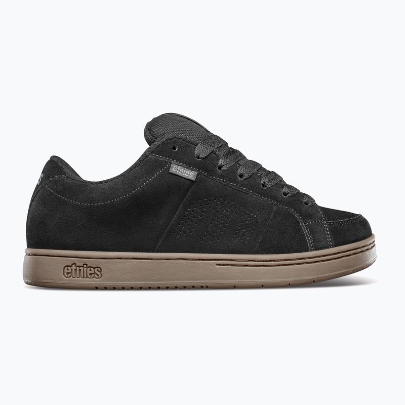Etnies Kingpin black/dark grey/gum men's shoes 8