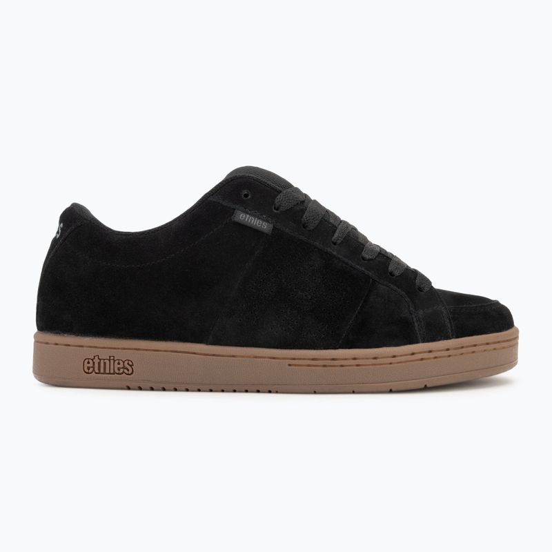 Etnies Kingpin black/dark grey/gum men's shoes 2