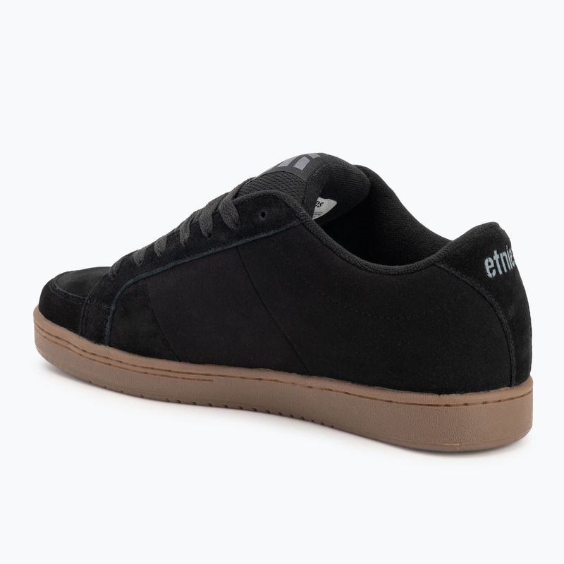 Etnies Kingpin black/dark grey/gum men's shoes 3