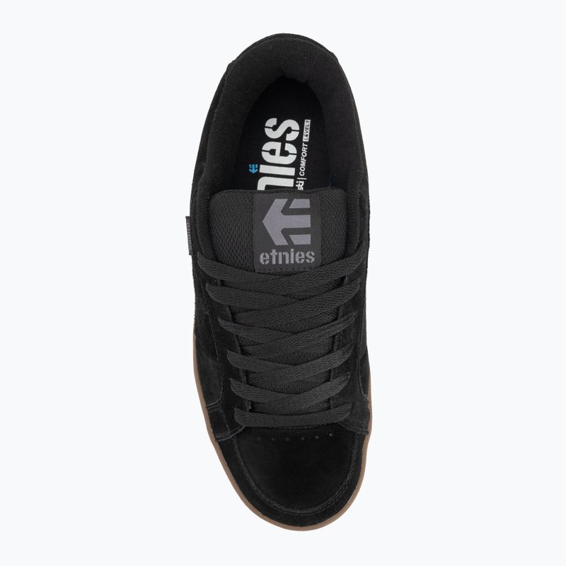 Etnies Kingpin black/dark grey/gum men's shoes 5