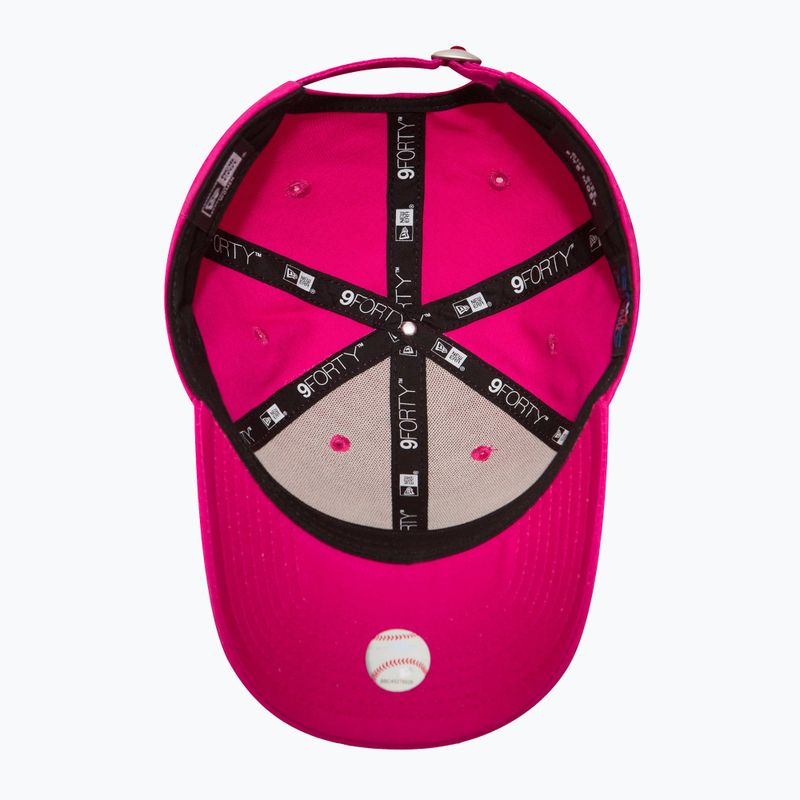New Era League Essential 9Forty New York Yankees cap bright pink 4