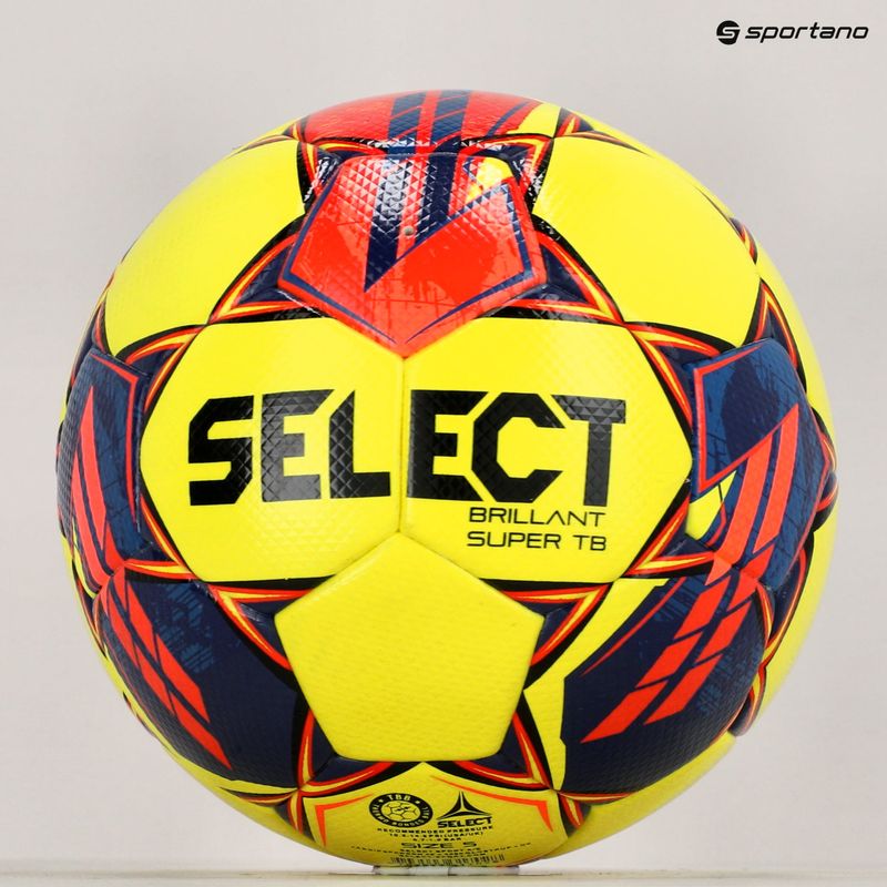 SELECT Brillant Super TB FIFA v23 yellow/red 100025 size 5 football 5