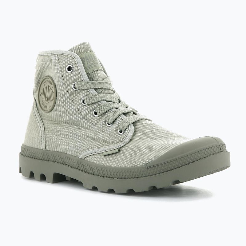 Men's Palladium Pampa HI eucalyptus/aluminium shoes 7