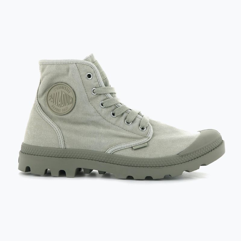 Men's Palladium Pampa HI eucalyptus/aluminium shoes 8