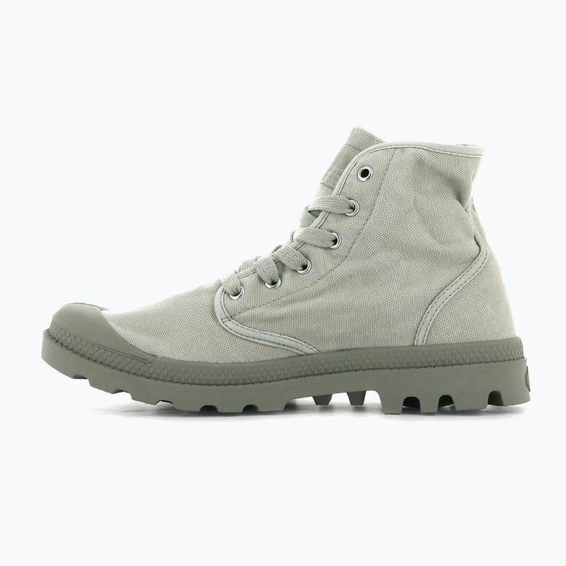 Men's Palladium Pampa HI eucalyptus/aluminium shoes 9