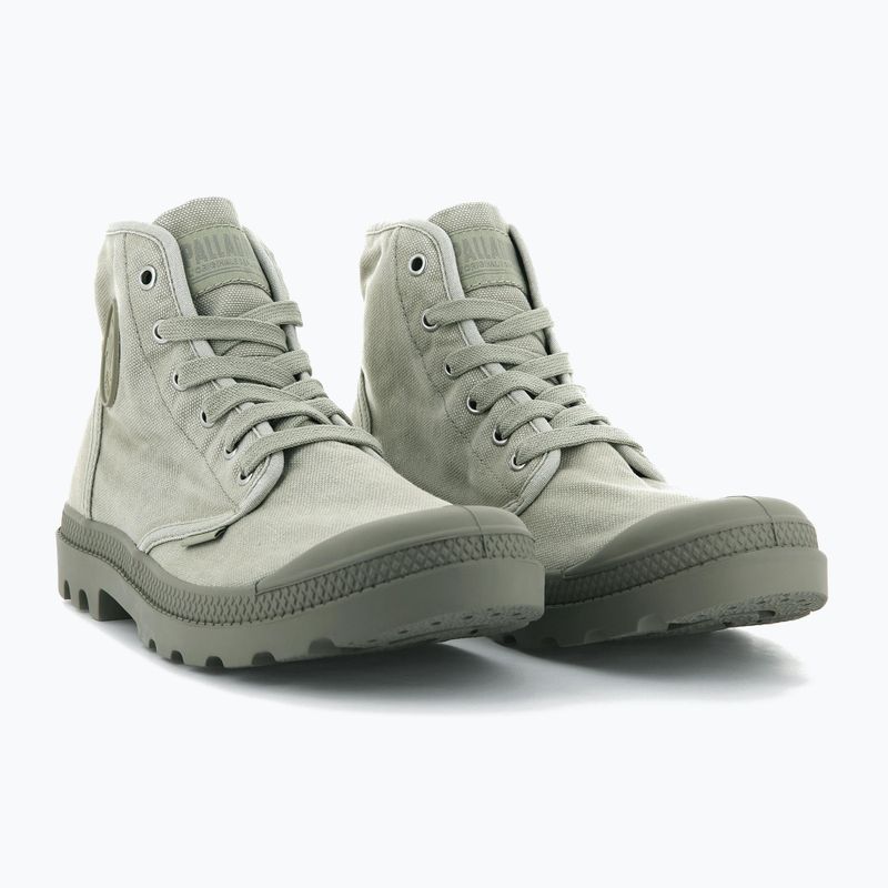 Men's Palladium Pampa HI eucalyptus/aluminium shoes 10
