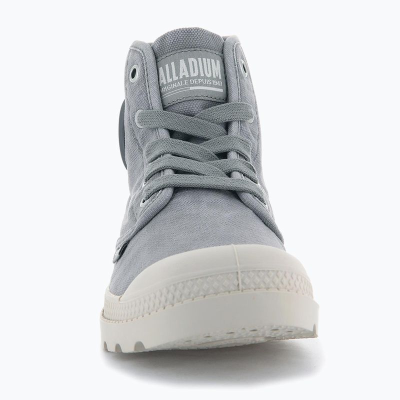 Women's Palladium Pampa HI gray flannel shoes 11
