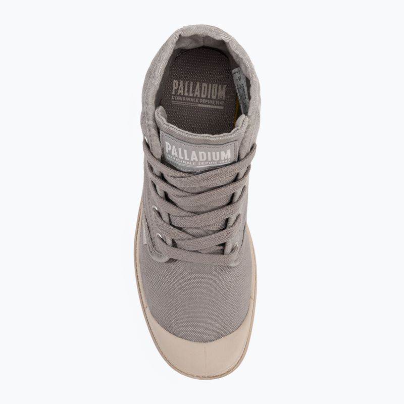 Women's Palladium Pampa HI gray flannel shoes 6