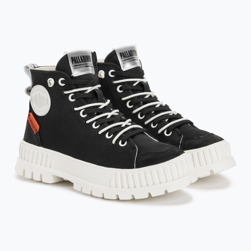 Women's Palladium Pallashock Back ZIP black shoes 4