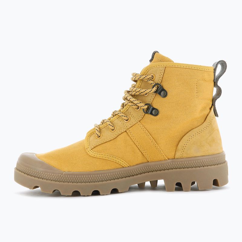 Palladium Pallabrousse Tact honey gold shoes 9