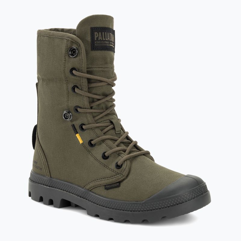 Palladium Pampa Baggy Supply olive night shoes 7