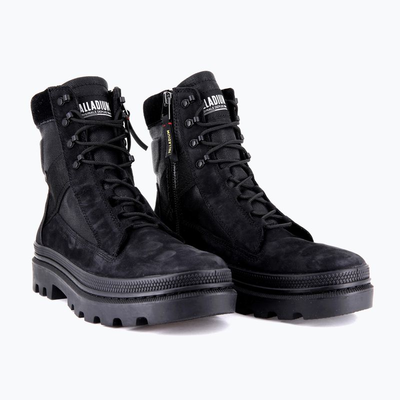 Palladium Pallatrooper Tactical black/black shoes 10