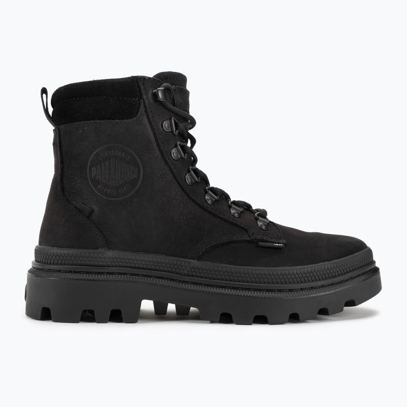 Women's Palladium Pallatrooper HKR NBK black/black shoes 2