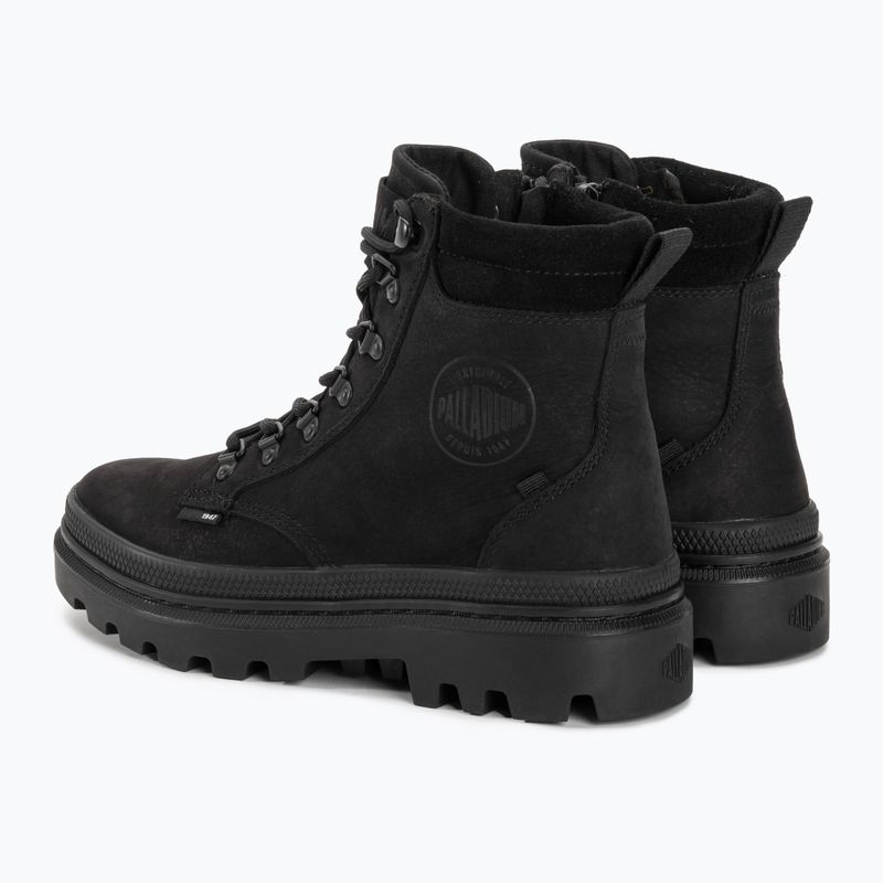 Women's Palladium Pallatrooper HKR NBK black/black shoes 3