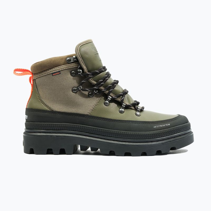 Palladium Pallatrooper HKR WP+ olive night boots 9