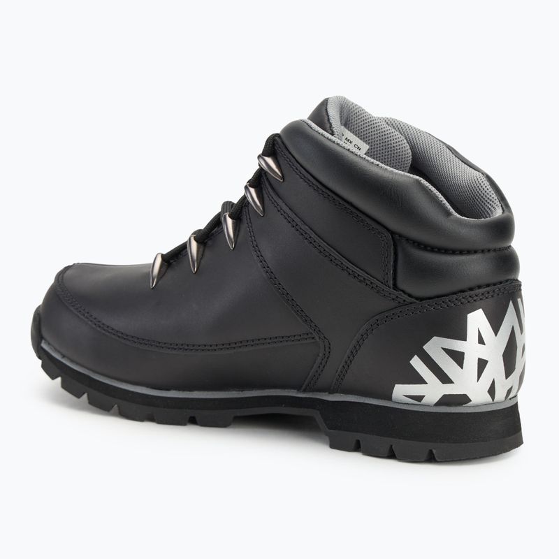 Timberland men's Euro Sprint Hiker black shoes 3