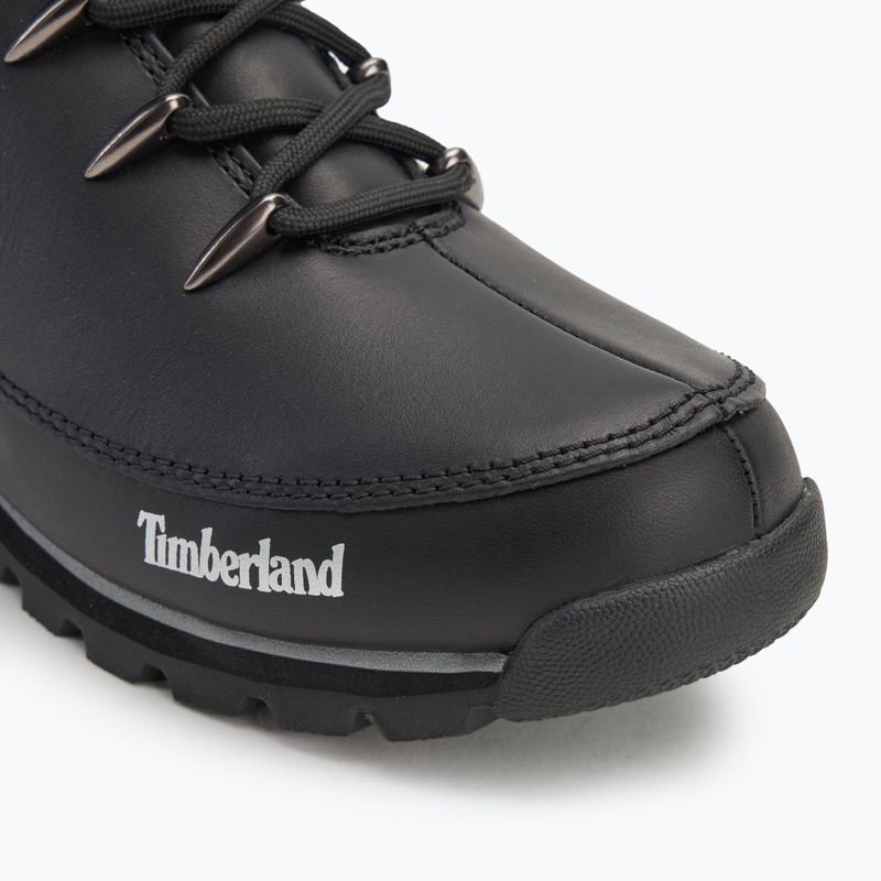 Timberland men's Euro Sprint Hiker black shoes 7