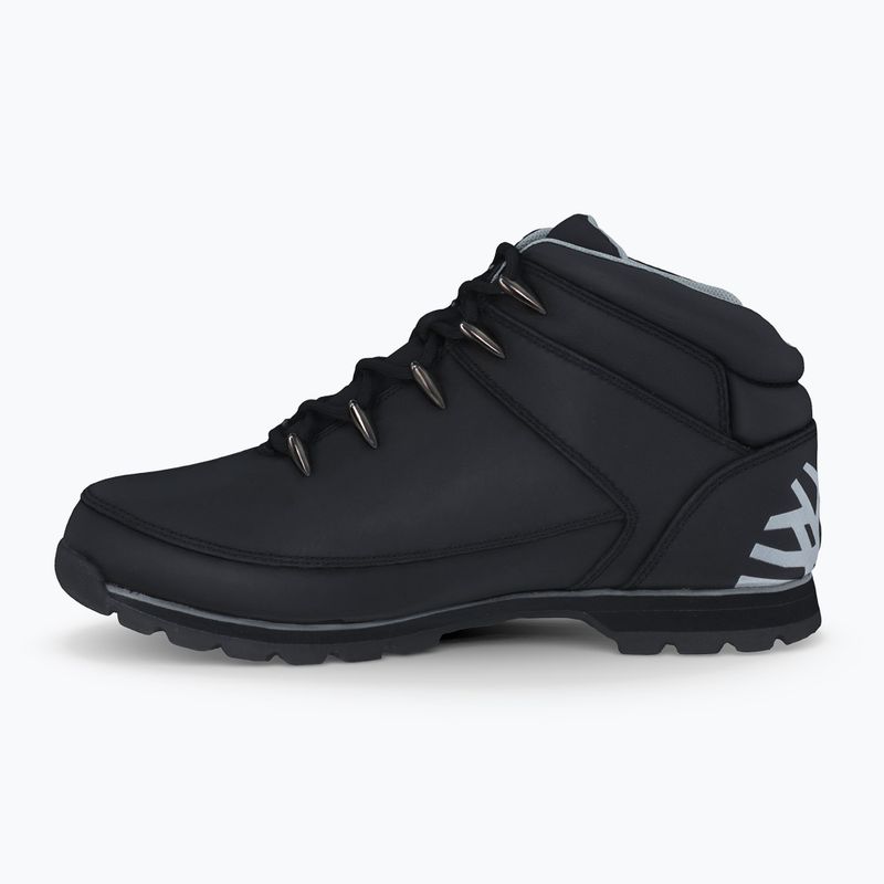 Timberland men's Euro Sprint Hiker black shoes 10