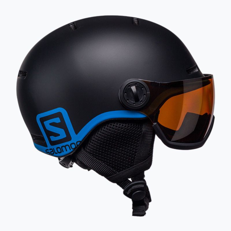 Salomon Grom Visor S2 children's ski helmet black L39916300 4