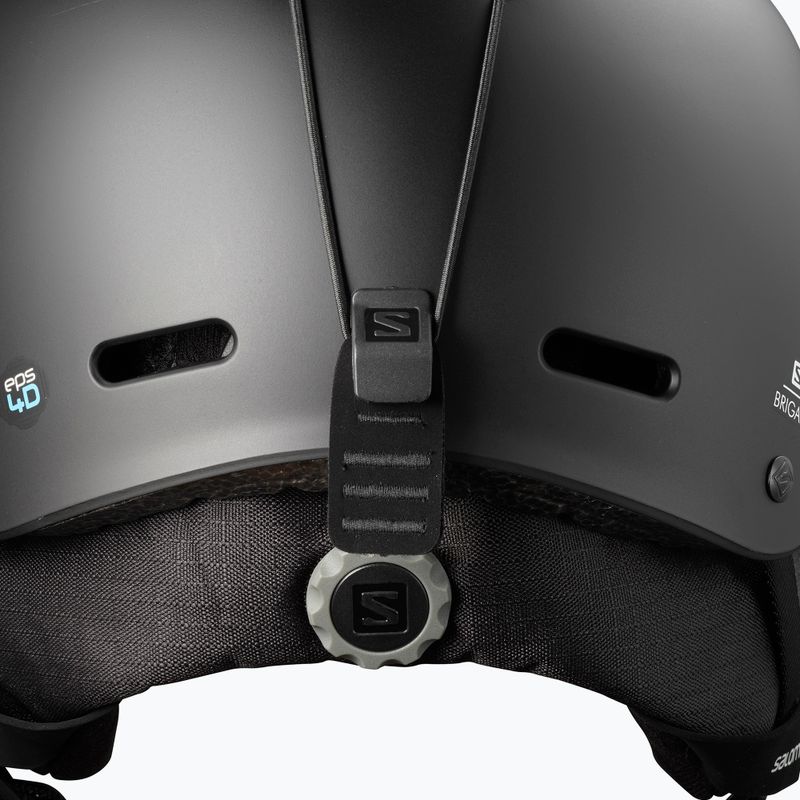 Salomon Brigade ski helmet black L40537200 10