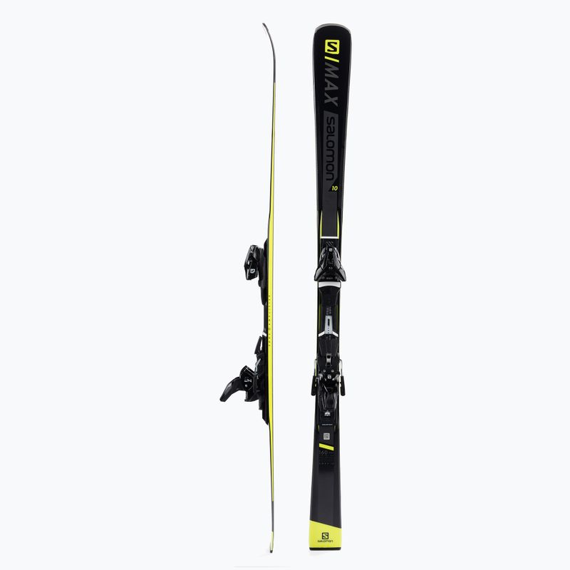 Salomon S/MAX 10 + E Z12 GW downhill skis black L40523500160 2