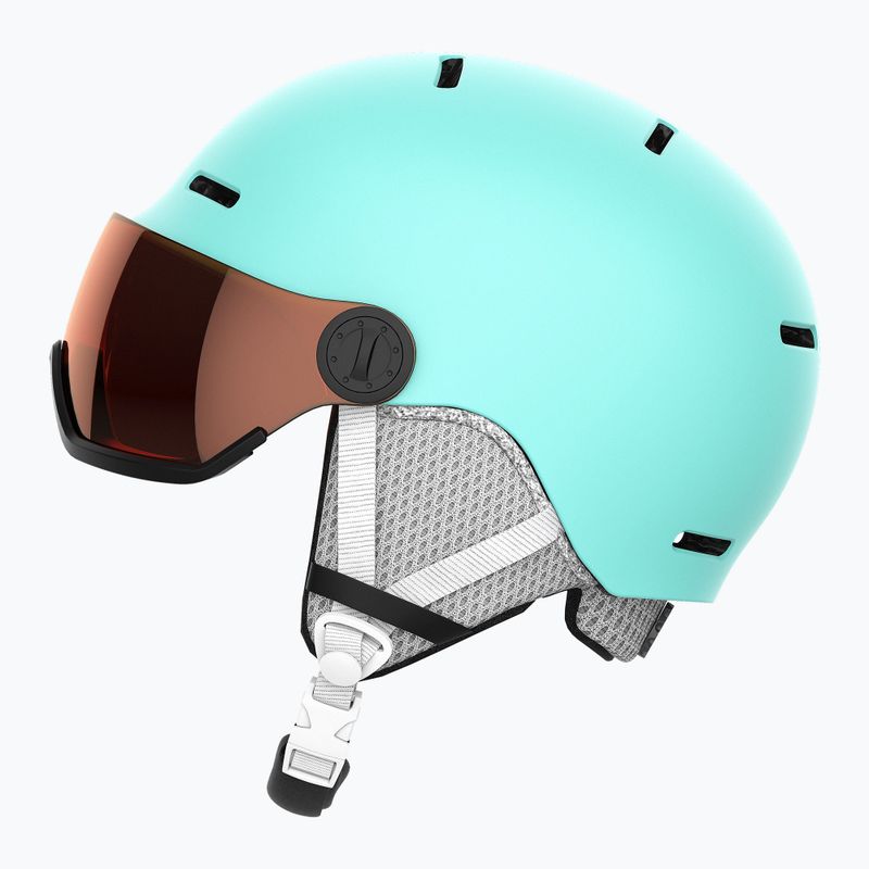 Children's ski helmet Salomon Grom Visor S2 blue L40837000 9