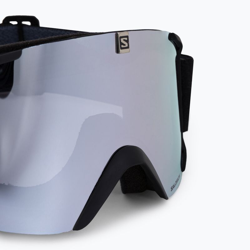 Salomon Xview Photo black/super white ski goggles L40844300 5
