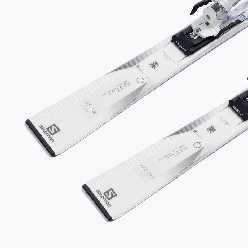 Women's downhill skis Salomon S/MAX W 6 + E L10 GW white L40854800150 9