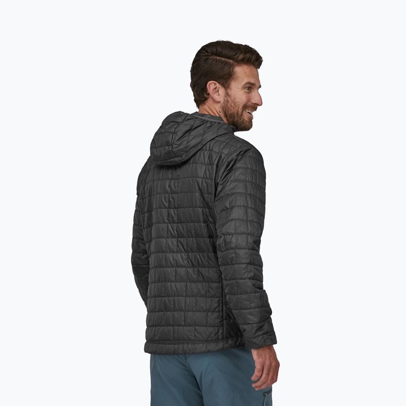 Men's insulated jacket Patagonia Nano Puff Hoody forge grey 2