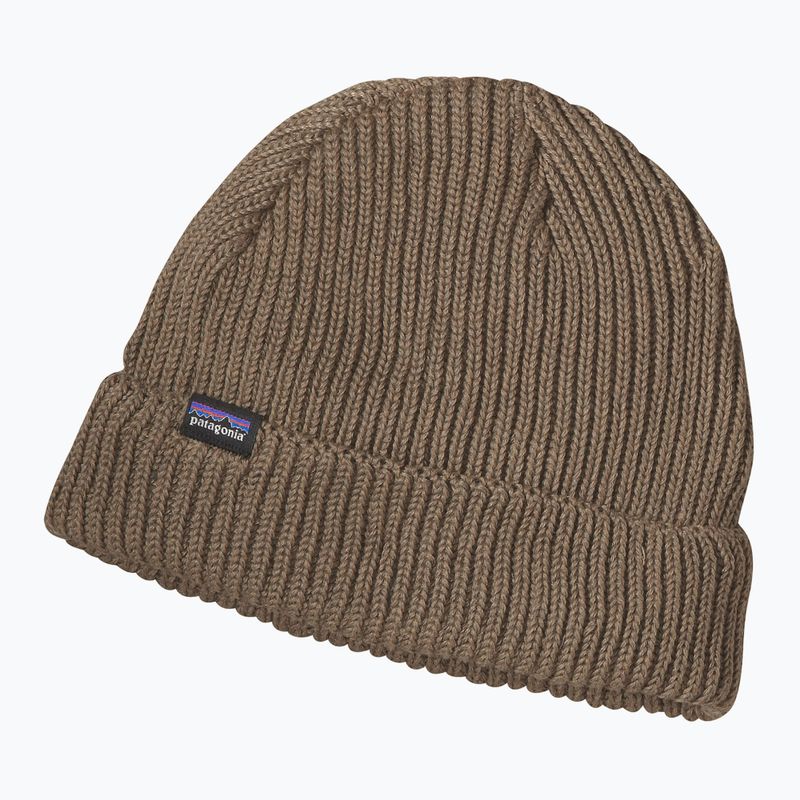 Patagonia Fishermans Rolled Beanie ash tan