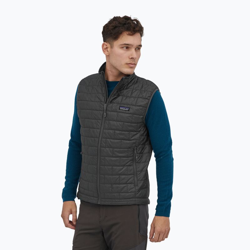 Men's Patagonia Nano Puff waistcoat forge grey