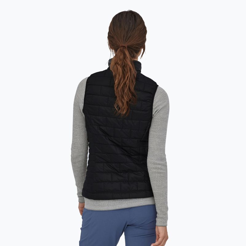 Patagonia women's sleeveless Nano Puff black 2