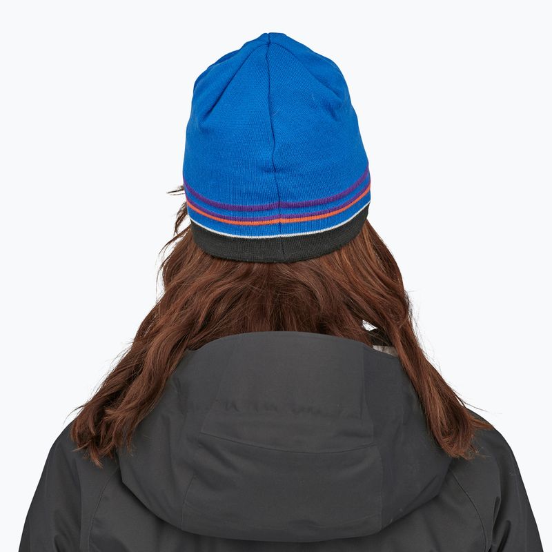 Patagonia winter beanie classic fitz roy/andes blue 5